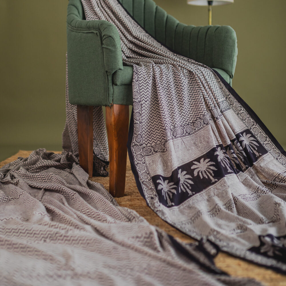 COTTON BAGH SUIT PURPLE